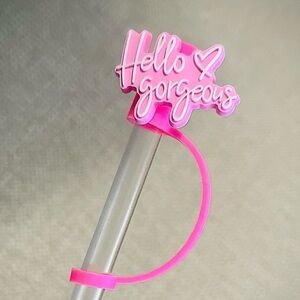 NWT Straw Tip Cover / Straw topper